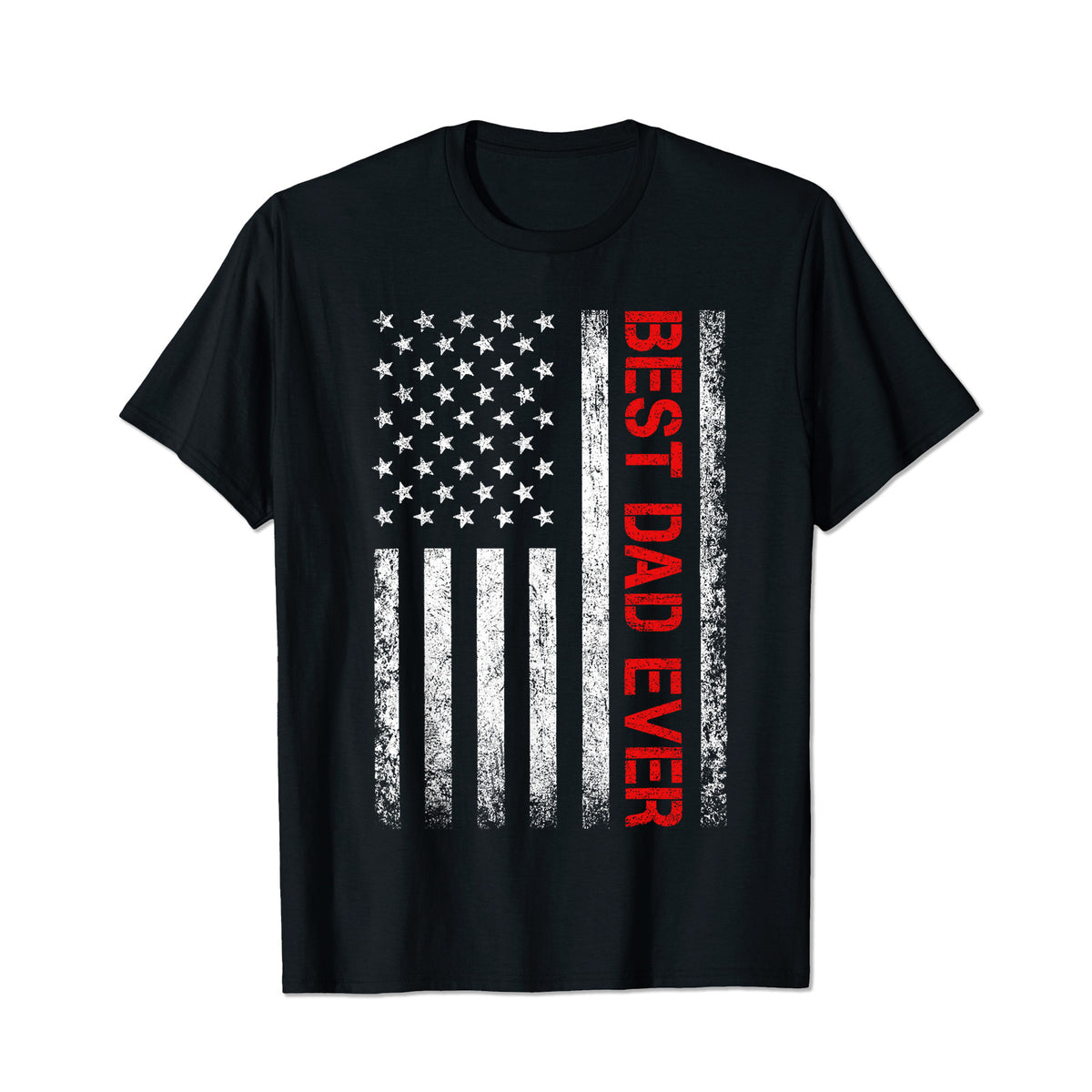 Best Dad Ever Men T Shirts Big and Tall Men Shirts Plus Size Short Sleeve Fashion Casual T Shirt Graphic Tee Shirts Tshirts