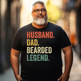 Beard Men Men T Shirts Big and Tall Men Shirts Plus Size Short Sleeve Fashion Casual T Shirt Graphic Tee Shirts Tshirts - BigTallGuys