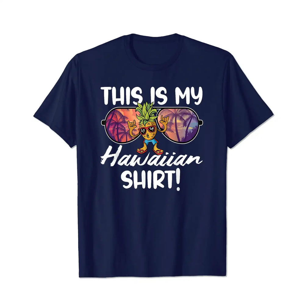 This is my Hawaiian Shirt Men T Shirts Big and Tall Men Shirts Plus Size Short Sleeve Fashion Casual T Shirt Graphic Tee Shirts Tshirts - BigTallGuys