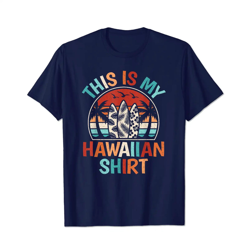 Palm Tree Surfing Beach Men T Shirts Big and Tall Men Shirts Plus Size Short Sleeve Fashion Casual T Shirt Graphic Tee Shirts Tshirts - BigTallGuys