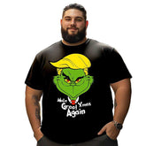 Christmas T Shirt for Men Big & Tall Men Xmas T Shirt T0 5DOJ 019 Men T Shirts Big and Tall Men Shirts Plus Size Short Sleeve Fashion Casual T Shirt Graphic Tee Shirts Tshirts - BigTallGuys