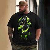 Skull Skeleton T0 5DLS 008 Men T Shirts Big and Tall Men Shirts Plus Size Short Sleeve Fashion Casual T Shirt Graphic Tee Shirts Tshirts - BigTallGuys