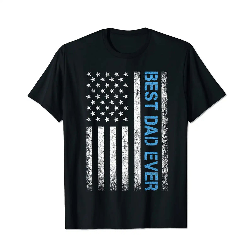Best Dad Ever 2 Men T Shirts Big and Tall Men Shirts Plus Size Short Sleeve Fashion Casual T Shirt Graphic Tee Shirts Tshirts - BigTallGuys