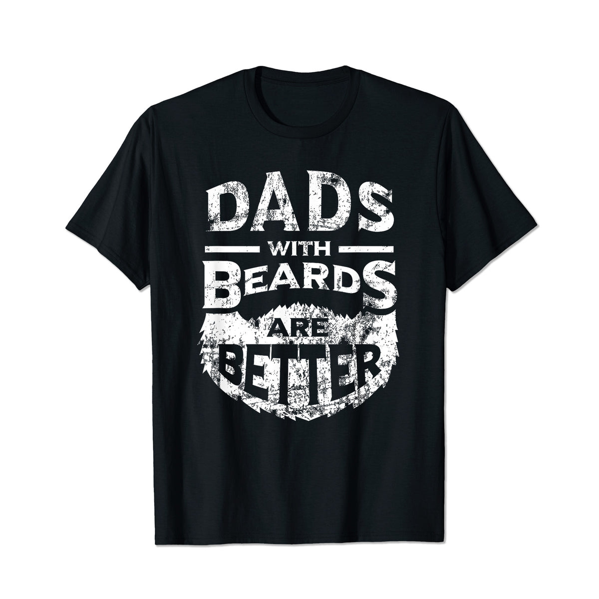 Dads With Beards Are Better 2 Men T Shirts Big and Tall Men Shirts Plus Size Short Sleeve Fashion Casual T Shirt Graphic Tee Shirts Tshirts