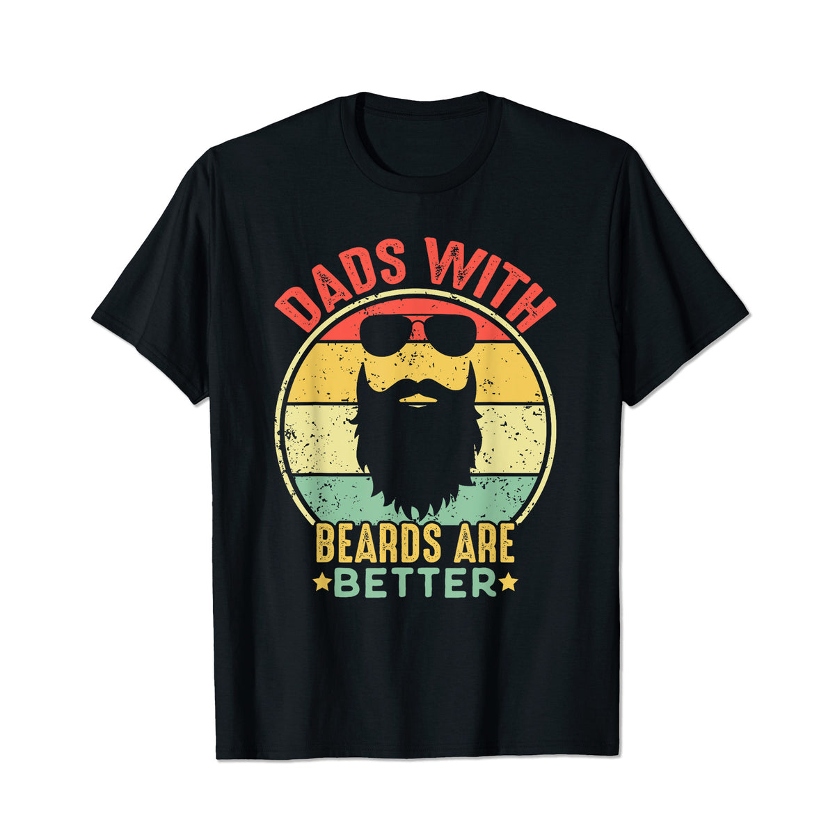 Dads With Beards Are Better Men T Shirts Big and Tall Men Shirts Plus Size Short Sleeve Fashion Casual T Shirt Graphic Tee Shirts Tshirts