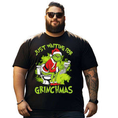 Christmas T Shirt for Men Big & Tall Men Xmas T Shirt T0 5DOJ 002 Men T Shirts Big and Tall Men Shirts Plus Size Short Sleeve Fashion Casual T Shirt Graphic Tee Shirts Tshirts - BigTallGuys