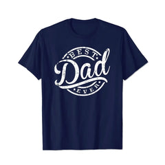 Best Dad Ever 4 Men T Shirts Big and Tall Men Shirts Plus Size Short Sleeve Fashion Casual T Shirt Graphic Tee Shirts Tshirts - BigTallGuys