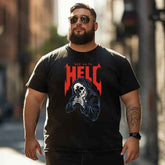 Skull Skeleton T0 5D2C 117 Men T Shirts Big and Tall Men Shirts Plus Size Short Sleeve Fashion Casual T Shirt Graphic Tee Shirts Tshirts