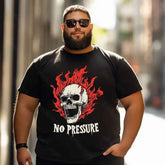 Skull Skeleton T0 5D2C 120 Men T Shirts Big and Tall Men Shirts Plus Size Short Sleeve Fashion Casual T Shirt Graphic Tee Shirts Tshirts