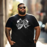 Skull Skeleton T0 5D2C 149 Men T Shirts Big and Tall Men Shirts Plus Size Short Sleeve Fashion Casual T Shirt Graphic Tee Shirts Tshirts