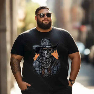 Skull Skeleton T0 5D2E 016 Men T Shirts Big and Tall Men Shirts Plus Size Short Sleeve Fashion Casual T Shirt Graphic Tee Shirts Tshirts