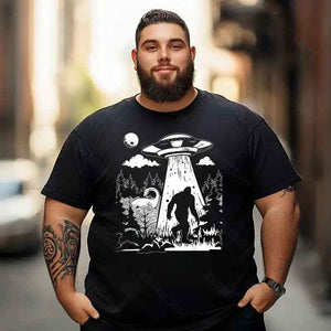 Bigfoot Sasquatch Yeti T0 5D2F 012 Men T Shirts Big and Tall Men Shirts Plus Size Short Sleeve Fashion Casual T Shirt Graphic Tee Shirts Tshirts