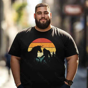 Bigfoot Sasquatch Yeti T0 5D2F 017 Men T Shirts Big and Tall Men Shirts Plus Size Short Sleeve Fashion Casual T Shirt Graphic Tee Shirts Tshirts