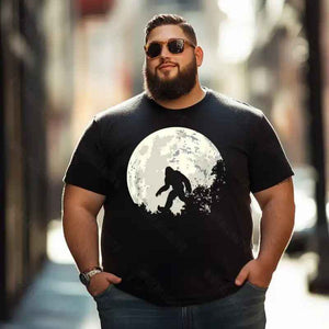 Bigfoot Sasquatch Yeti T0 5D2F 021 Men T Shirts Big and Tall Men Shirts Plus Size Short Sleeve Fashion Casual T Shirt Graphic Tee Shirts Tshirts