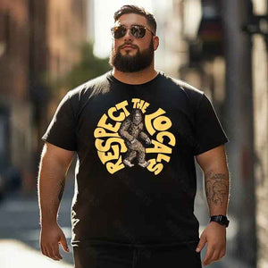 Bigfoot Sasquatch Yeti T0 5D2F 022 Men T Shirts Big and Tall Men Shirts Plus Size Short Sleeve Fashion Casual T Shirt Graphic Tee Shirts Tshirts
