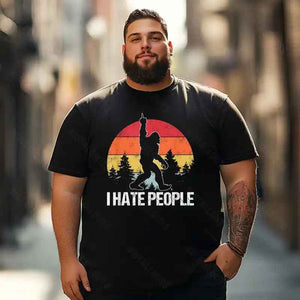 Bigfoot Sasquatch Yeti T0 5D2F 027 Men T Shirts Big and Tall Men Shirts Plus Size Short Sleeve Fashion Casual T Shirt Graphic Tee Shirts Tshirts
