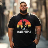 Bigfoot Sasquatch Yeti T0 5D2F 027 Men T Shirts Big and Tall Men Shirts Plus Size Short Sleeve Fashion Casual T Shirt Graphic Tee Shirts Tshirts