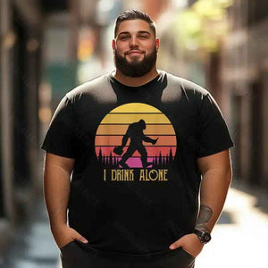 Bigfoot Sasquatch Yeti T0 5D2F 028 Men T Shirts Big and Tall Men Shirts Plus Size Short Sleeve Fashion Casual T Shirt Graphic Tee Shirts Tshirts