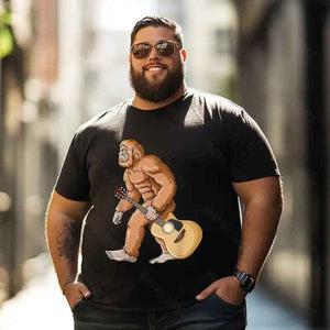 Bigfoot Sasquatch Yeti T0 5D2F 031 Men T Shirts Big and Tall Men Shirts Plus Size Short Sleeve Fashion Casual T Shirt Graphic Tee Shirts Tshirts