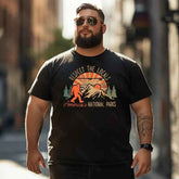 Bigfoot Sasquatch Yeti T0 5D2F 034 Men T Shirts Big and Tall Men Shirts Plus Size Short Sleeve Fashion Casual T Shirt Graphic Tee Shirts Tshirts
