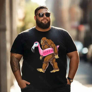Bigfoot Sasquatch Yeti T0 5D2F 042 Men T Shirts Big and Tall Men Shirts Plus Size Short Sleeve Fashion Casual T Shirt Graphic Tee Shirts Tshirts