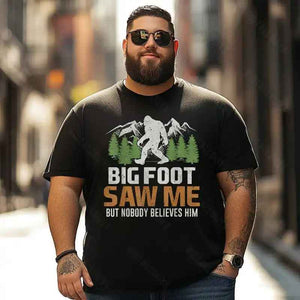 Bigfoot Sasquatch Yeti T0 5D2F 047 Men T Shirts Big and Tall Men Shirts Plus Size Short Sleeve Fashion Casual T Shirt Graphic Tee Shirts Tshirts