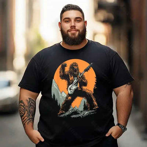 Bigfoot Sasquatch Yeti T0 5D2F 048 Men T Shirts Big and Tall Men Shirts Plus Size Short Sleeve Fashion Casual T Shirt Graphic Tee Shirts Tshirts