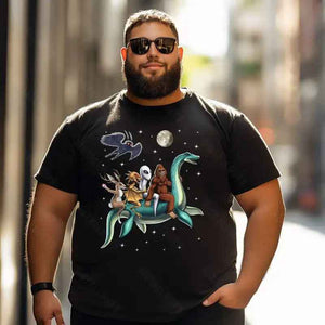 Bigfoot Sasquatch Yeti T0 5D2F 049 Men T Shirts Big and Tall Men Shirts Plus Size Short Sleeve Fashion Casual T Shirt Graphic Tee Shirts Tshirts