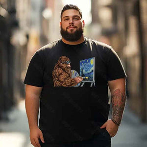 Bigfoot Sasquatch Yeti T0 5D2F 051 Men T Shirts Big and Tall Men Shirts Plus Size Short Sleeve Fashion Casual T Shirt Graphic Tee Shirts Tshirts