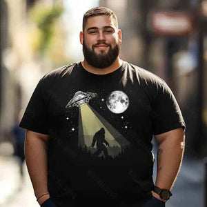 Bigfoot Sasquatch Yeti T0 5D2F 053 Men T Shirts Big and Tall Men Shirts Plus Size Short Sleeve Fashion Casual T Shirt Graphic Tee Shirts Tshirts
