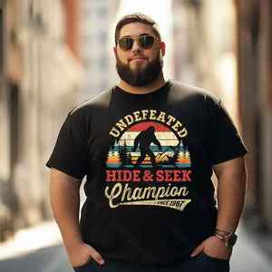 Bigfoot Sasquatch Yeti T0 5D2F 056 Men T Shirts Big and Tall Men Shirts Plus Size Short Sleeve Fashion Casual T Shirt Graphic Tee Shirts Tshirts
