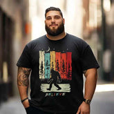 Bigfoot Sasquatch Yeti T0 5D2F 062 Men T Shirts Big and Tall Men Shirts Plus Size Short Sleeve Fashion Casual T Shirt Graphic Tee Shirts Tshirts
