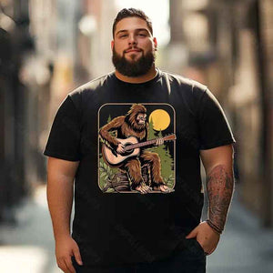 Bigfoot Sasquatch Yeti T0 5D2F 063 Men T Shirts Big and Tall Men Shirts Plus Size Short Sleeve Fashion Casual T Shirt Graphic Tee Shirts Tshirts