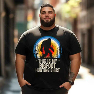 Bigfoot Sasquatch Yeti T0 5D2F 064 Men T Shirts Big and Tall Men Shirts Plus Size Short Sleeve Fashion Casual T Shirt Graphic Tee Shirts Tshirts