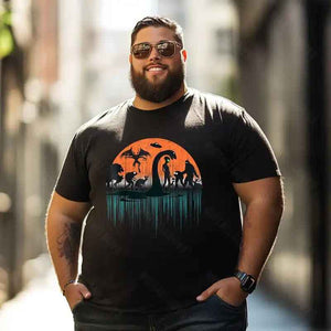 Bigfoot Sasquatch Yeti T0 5D2F 067 Men T Shirts Big and Tall Men Shirts Plus Size Short Sleeve Fashion Casual T Shirt Graphic Tee Shirts Tshirts