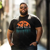 Bigfoot Sasquatch Yeti T0 5D2F 067 Men T Shirts Big and Tall Men Shirts Plus Size Short Sleeve Fashion Casual T Shirt Graphic Tee Shirts Tshirts