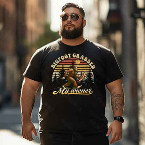 Bigfoot Sasquatch Yeti T0 5D2F 070 Men T Shirts Big and Tall Men Shirts Plus Size Short Sleeve Fashion Casual T Shirt Graphic Tee Shirts Tshirts