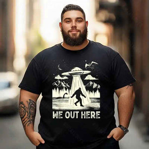 Bigfoot Sasquatch Yeti T0 5D2F 072 Men T Shirts Big and Tall Men Shirts Plus Size Short Sleeve Fashion Casual T Shirt Graphic Tee Shirts Tshirts