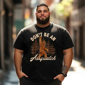 Bigfoot Sasquatch Yeti T0 5D2F 076 Men T Shirts Big and Tall Men Shirts Plus Size Short Sleeve Fashion Casual T Shirt Graphic Tee Shirts Tshirts