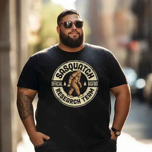 Bigfoot Sasquatch Yeti T0 5D2F 078 Men T Shirts Big and Tall Men Shirts Plus Size Short Sleeve Fashion Casual T Shirt Graphic Tee Shirts Tshirts
