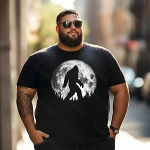Bigfoot Sasquatch Yeti T0 5D2F 090 Men T Shirts Big and Tall Men Shirts Plus Size Short Sleeve Fashion Casual T Shirt Graphic Tee Shirts Tshirts