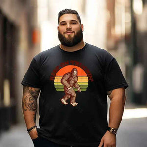 Bigfoot Sasquatch Yeti T0 5D2F 098 Men T Shirts Big and Tall Men Shirts Plus Size Short Sleeve Fashion Casual T Shirt Graphic Tee Shirts Tshirts