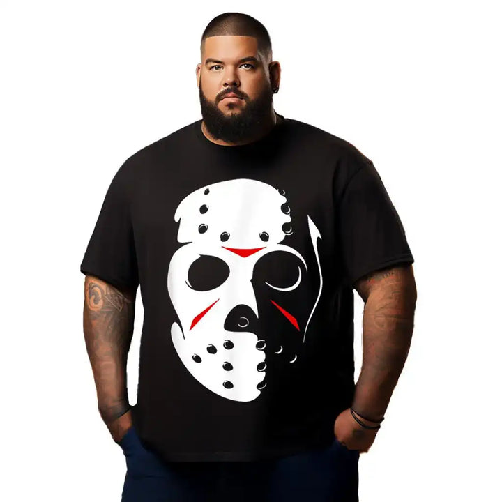 Halloween Horror Movie Night Shirt Halloween Horror T Shirt T0 5DM3 009 Men T Shirts Big and Tall Men Shirts Plus Size Short Sleeve Fashion Casual T Shirt Graphic Tee Shirts Tshirts