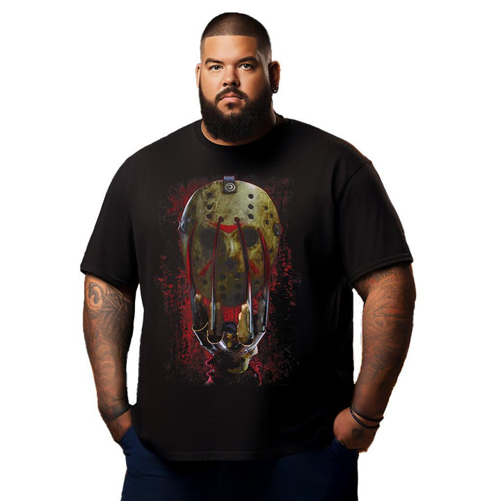 Halloween Horror Movie Night Shirt Halloween Horror T Shirt T0 5DM3 020 Men T Shirts Big and Tall Men Shirts Plus Size Short Sleeve Fashion Casual T Shirt Graphic Tee Shirts Tshirts