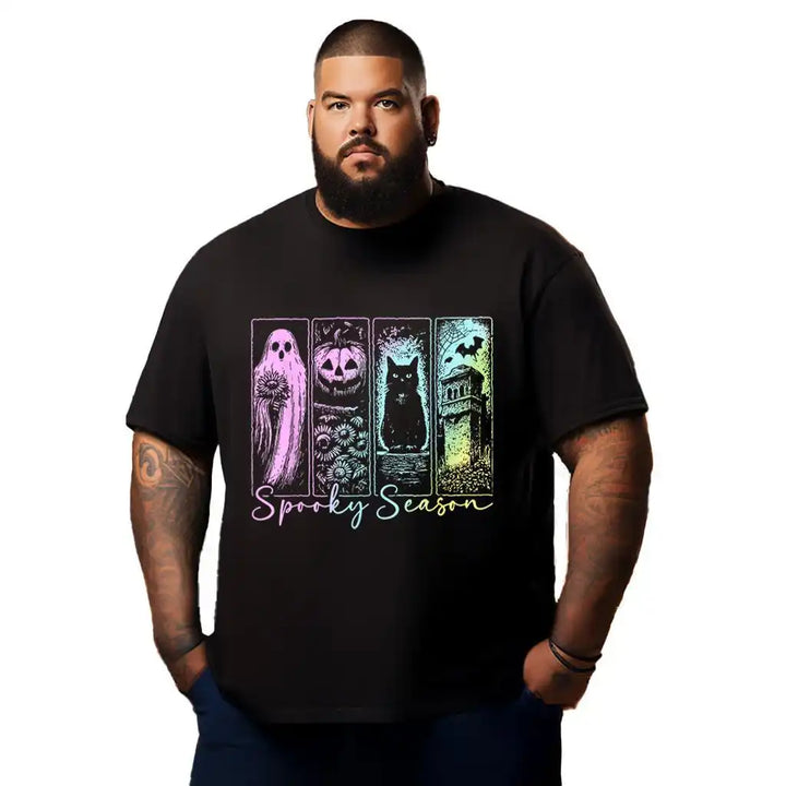 Halloween Horror Movie Night Shirt Halloween Horror T Shirt T0 5DM5 004 Men T Shirts Big and Tall Men Shirts Plus Size Short Sleeve Fashion Casual T Shirt Graphic Tee Shirts Tshirts
