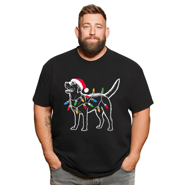 Christmas T Shirt for Men Big & Tall Men Xmas T Shirt T0 5DOH 017 Men T Shirts Big and Tall Men Shirts Plus Size Short Sleeve Fashion Casual T Shirt Graphic Tee Shirts Tshirts