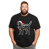 Christmas T Shirt for Men Big & Tall Men Xmas T Shirt T0 5DOH 017 Men T Shirts Big and Tall Men Shirts Plus Size Short Sleeve Fashion Casual T Shirt Graphic Tee Shirts Tshirts - BigTallGuys