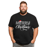 Christmas T Shirt for Men Big & Tall Men Xmas T Shirt T0 5DOI 004 Men T Shirts Big and Tall Men Shirts Plus Size Short Sleeve Fashion Casual T Shirt Graphic Tee Shirts Tshirts - BigTallGuys