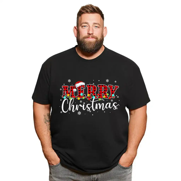 Christmas T Shirt for Men Big & Tall Men Xmas T Shirt T0 5DOI 005 Men T Shirts Big and Tall Men Shirts Plus Size Short Sleeve Fashion Casual T Shirt Graphic Tee Shirts Tshirts