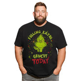 Christmas T Shirt for Men Big & Tall Men Xmas T Shirt T0 5DOJ 003 Men T Shirts Big and Tall Men Shirts Plus Size Short Sleeve Fashion Casual T Shirt Graphic Tee Shirts Tshirts - BigTallGuys